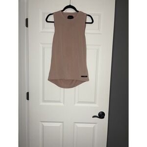 Under armour fitted Athletic Tank Top top small mauve